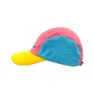 226ERS Color Block Curved Kappe, Multicolour