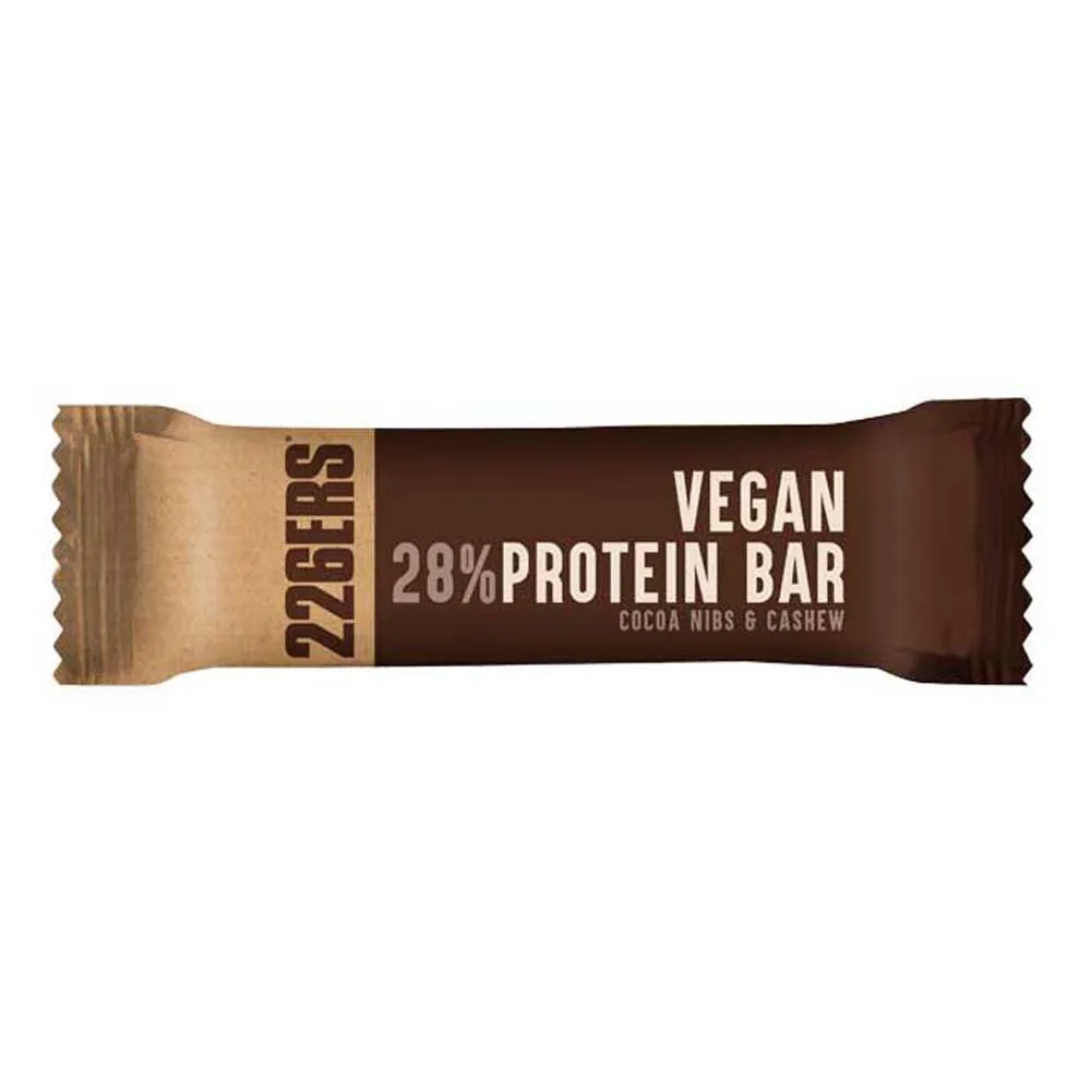 226ERS Vegan Protein Kakaonibs Und Cashewnüsse Proteinriegelbox 40g 30 Einheiten, Brown, One Size