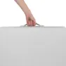 Aktive 63088 Höhenverstellbarer Klappcampingtisch, Grey, 120 x 60 x 54/60/70cm