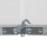 Aktive 63088 Höhenverstellbarer Klappcampingtisch, Grey, 120 x 60 x 54/60/70cm