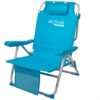 Aktive Aluminium Faltbarer Stuhlrucksack 5 Positionen 66x58x80 Cm