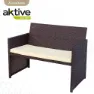 Aktive Tisch Mit 3 Sesseln, Black, One Size