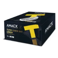 Amacx Turbo Chew Energieriegel-box Zitrone 50g 12 Einheiten