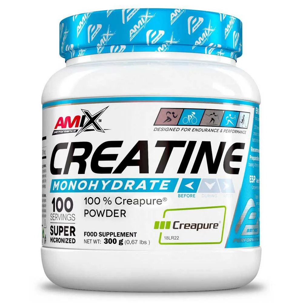 Amix Creapure Kreatinpulver Neutraler Geschmack 300g, One size