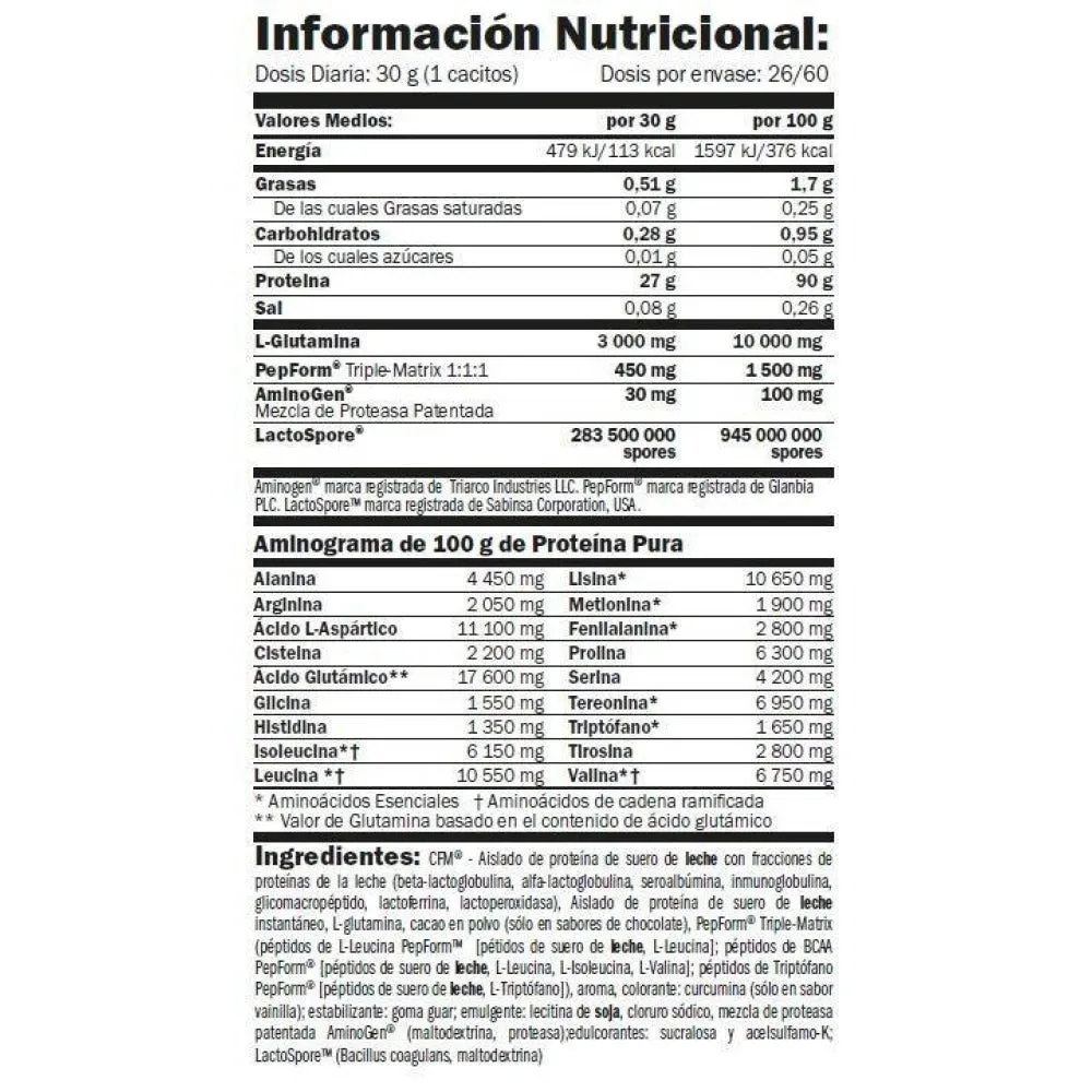 Amix Iso Hd90 Cfm Protein Protein Weiße Schokolade 800g, Uncolor, One Size