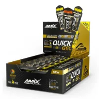 Amix Quick Schachtel Mit Energiegelen Zitrone 45g 40 Einheiten