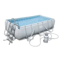 Bestway 56442 Power Steel 404x201x100cm Rechteckiges Rohrpool