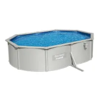 Bestway 56586 Hydrium 500x360x120cm Ovaler Stahlpool