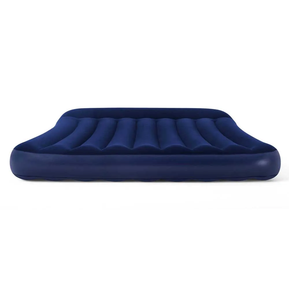 Bestway 67682 Double 203x152x30 Cm Doppel-luftbett Mit Eingebauter Pumpe, Multicolour, 203 x 152 x 30cm