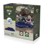 Bestway 67682 Double 203x152x30 Cm Doppel-luftbett Mit Eingebauter Pumpe, Multicolour, 203 x 152 x 30cm