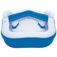 Bestway Quadratischer Aufblasbarer Familienpool 213x207x69 Cm