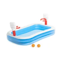 Bestway Rechteckiger Aufblasbarer Basketballpool 254x168x102 Cm