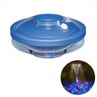 Bestway Schwimmender Brunnen Mit Led Für Schwimmbäder Mit Lithium-batterie 18.5 Cm