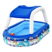 Bestway Sea Captain 213x155x132 Cm Rechteckiges Aufblasbares Schwimmbad