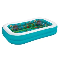 Bestway Sea Rechteckiges Aufblasbares Schwimmbad