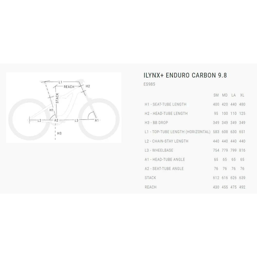 BH Bikes Ilynx+ Enduro Carbon 9.8 Ep801 29´´ Xt 2025 Elektrische Mountainbike