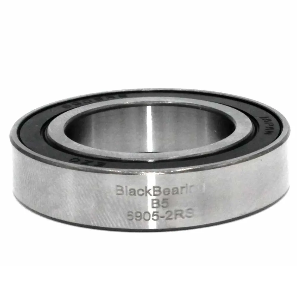 BLACK BEARING B5 6905-2rs Pedallager, Silver, One Size