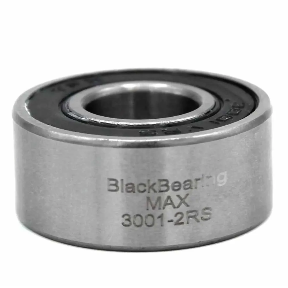 BLACK BEARING Max Max 3001-2rs Pedallager, Silver, One Size