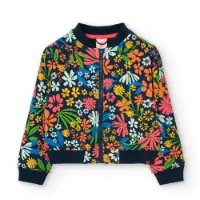 BOB Bomber Knit Floral Jacke