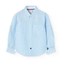 BOB Poplin Striped Langarmhemd