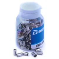BRAKCO 5 Mm Brass Bremszugendkappe Für Fahrrad 200 Einheiten