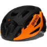 Matt black / orange flame