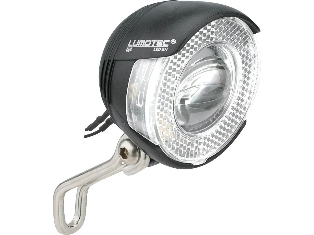 Busch + Müller Lumotec Lyt B N LED Frontlicht mit StVZO-Zulassung, Black, One Size