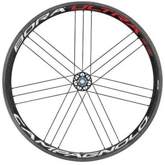 Campagnolo Bora Ultra 35 Rim Qr Carbon 9-12s Rennrad-hinterrad, Black, 12 x 135mm, Campagnolo