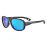 Cebe Zac Sonnenbrille, Black blue wave matte, XXS-Zone Blue Light Grey Blue/CAT3