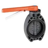 CEP Stahl 32614 Pvc-u Ø63-75 Absperrklappen Standardserie Epdm-o-ringe Verzinkte Welle