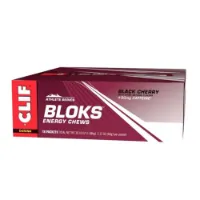 Clif Bar Bloks Energie Kaugummis Erdbeere 60g 18 Einheiten