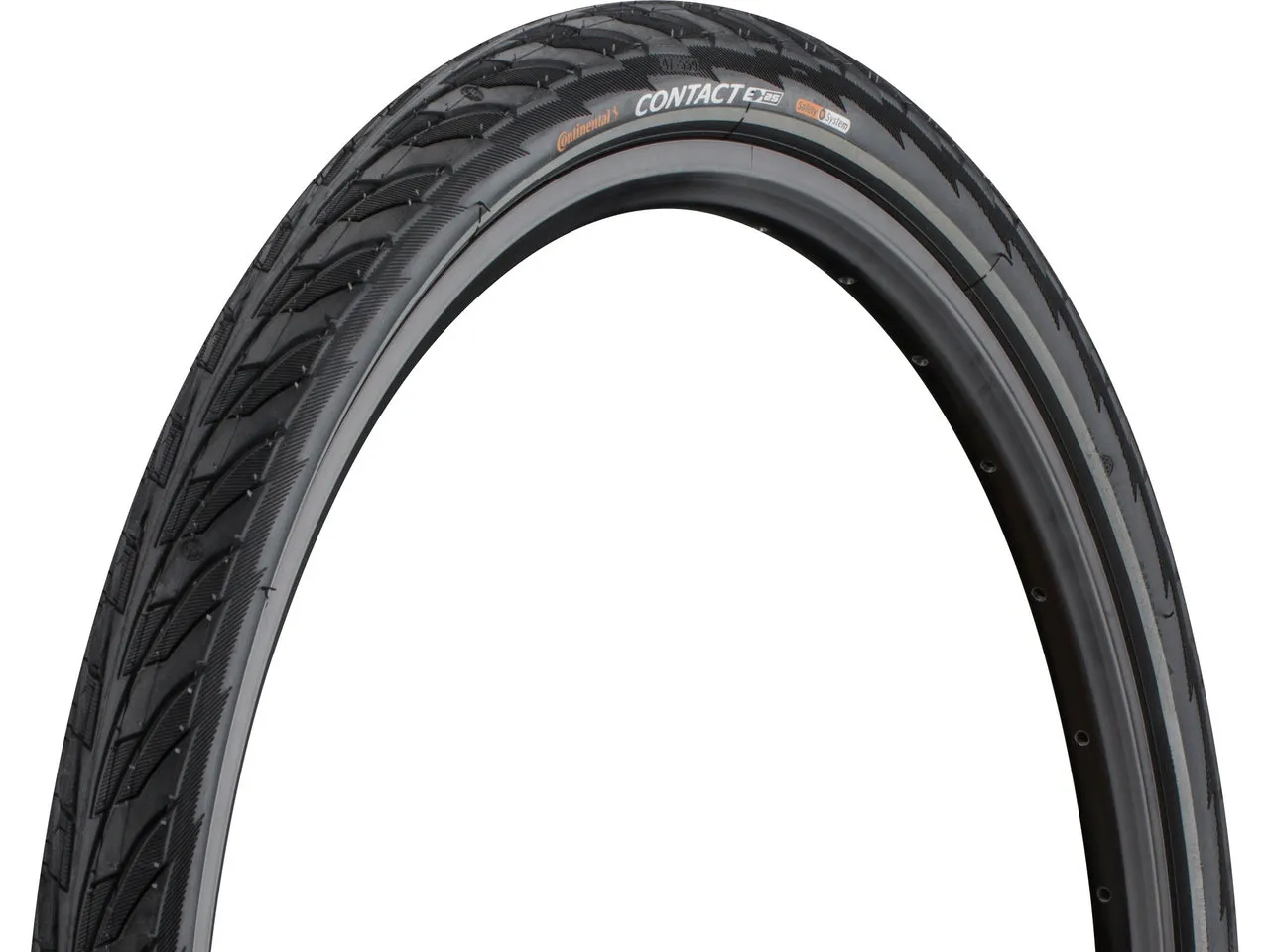 Continental Contact 26" Drahtreifen, Schwarz-reflex, 26 x 1.75 (47-559)