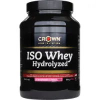 Crown Sport Nutrition Hydrolyzed Molkenproteinisolat Erdbeere 918g