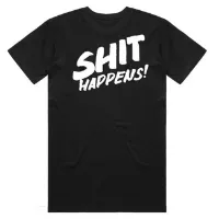 CULT Sh*t Happens Kurzarm-t-shirt