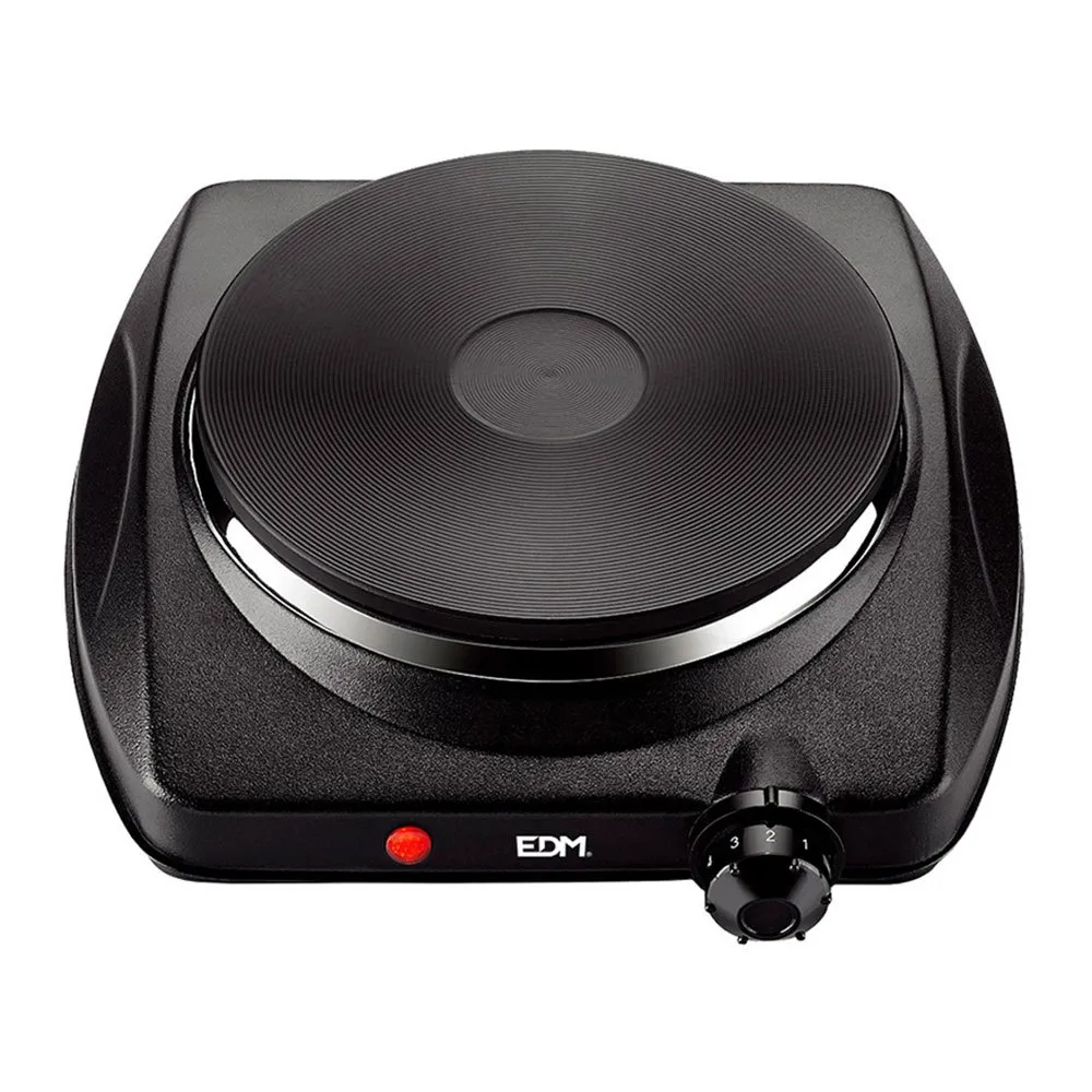 EDM 1400w Elektrische Campingküche, Black, One Size