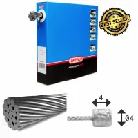 ELVEDES 1x19 Stainless 4x4 Schaltzug 100 Einheiten