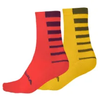 Endura Stripe Coolmax® Socken 2 Paare