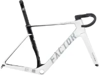 Factor OSTRO V.A.M. Disc T47a SRAM DUB pearl white-chrome Carbon Rahmenkit