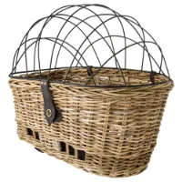 fastrider Jale Rattan Klickfix Dogs Frontkorb