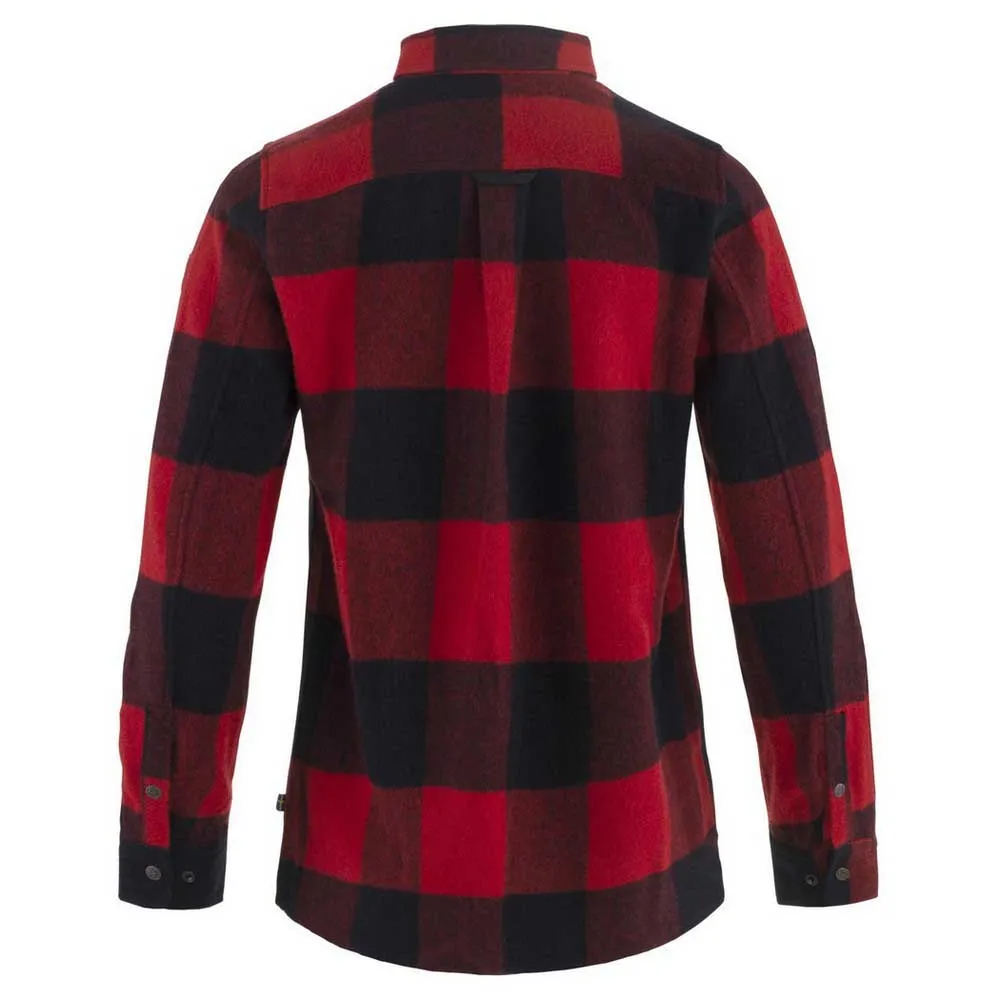 Fjällräven Canada Langarmhemd, Red