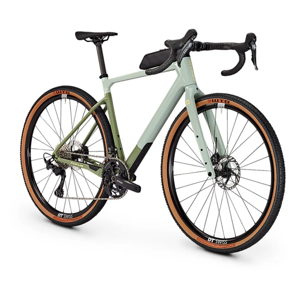 Focus Atlas 8.8 Grx Rd-rx820 2024 Gravelbike, Skygrey glossy / mineralgreen glossy