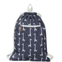 Fresk Giraffe Turnbeutel