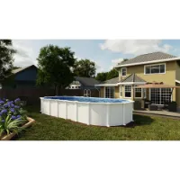 Gre Accessories Atlantis Stahl Pool Mit Wänden 800x470x132 Cm