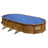 Gre Accessories Mauritius Stahl Aufstellpool Aus Holz