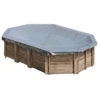 Gre Accessories Ovale Poolabdeckung Für Den Winter Granada