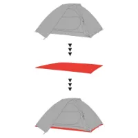 Hannah Groundsheet 2 Schützender Fußabdruck