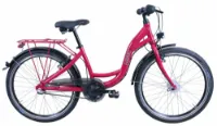 Hawk Bikes City Wave Girls Pink 2023 24" Wave