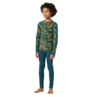 Helly Hansen Graphic Lifa Merino Set Junior Funktionsunterwäsche-set