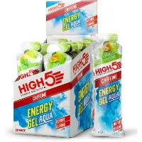 High5 Aqua Schachtel Mit Energiegelen Zitronig 66g 20 Einheiten