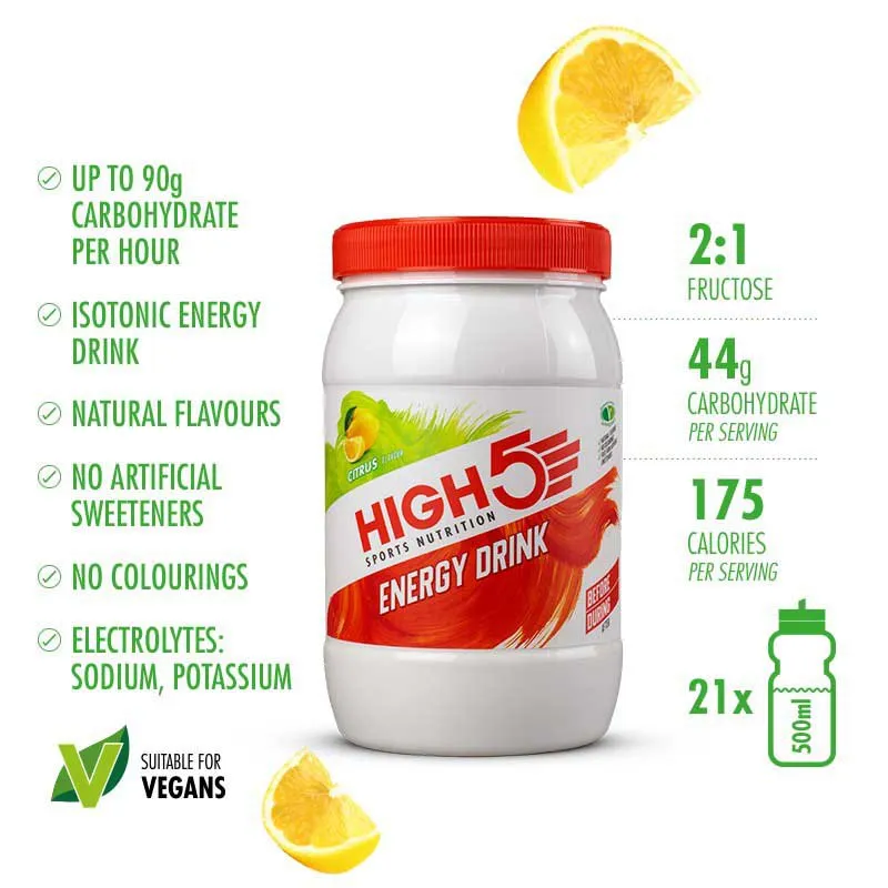 High5 Energy-drink-pulver 2 Zitrusfrüchte 2kg